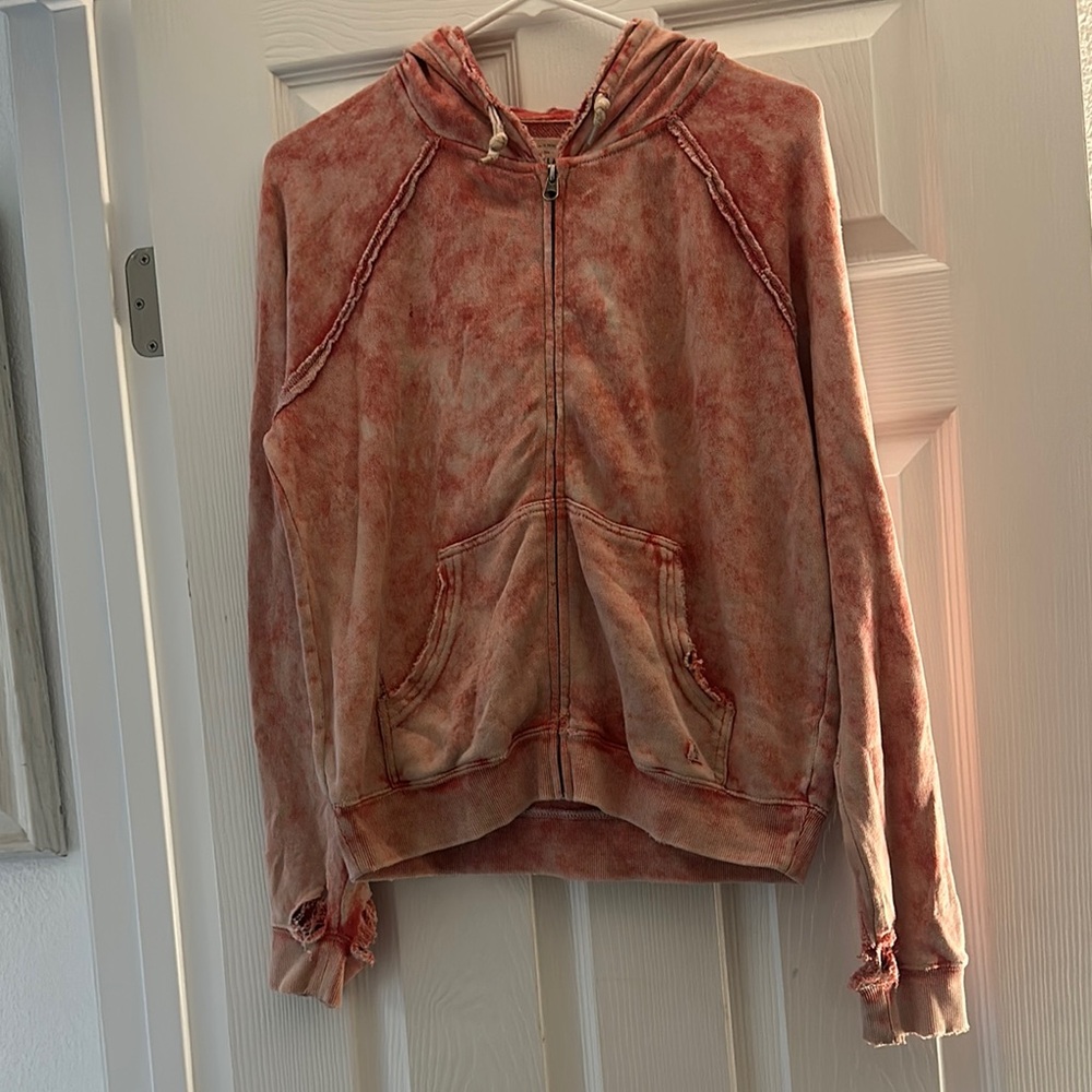 Billabong Red Tie-Dye Jacket